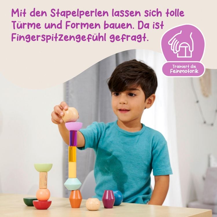 Produktbild: EH Montessori Stapel-Perlen
