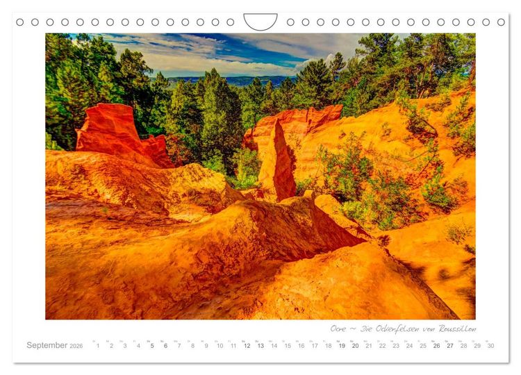 Produktbild: Sehnsucht Provence - Land des Lichts (Wandkalender 2026 DIN A4 quer), CALVENDO Monatskalender