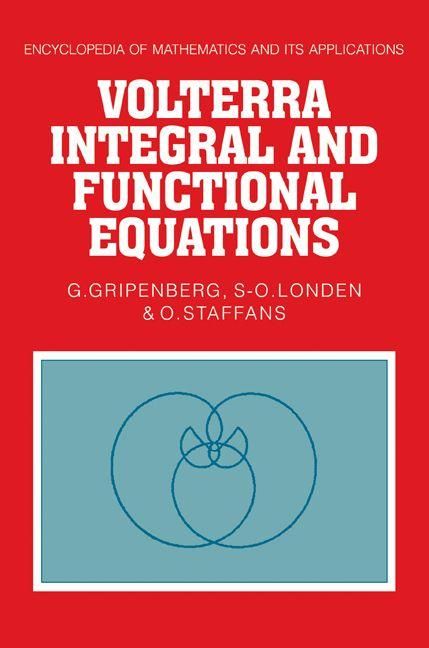 Produktbild: Volterra Integral and Functional Equations