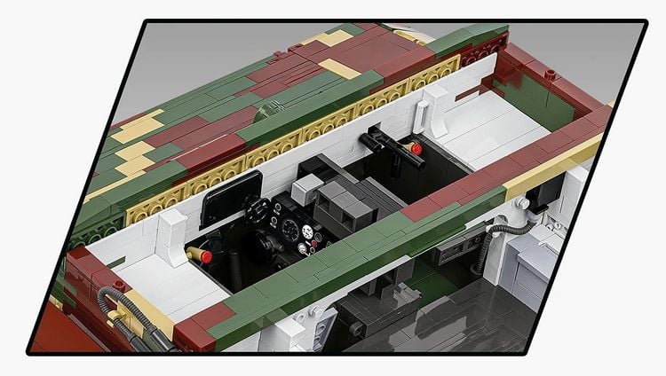 Produktbild: COBI Historical Collection 2807 - Executive Edition, PzKpfW VI Tiger Ausf. E, Bausatz 1:12, 8000 Klemmbausteine