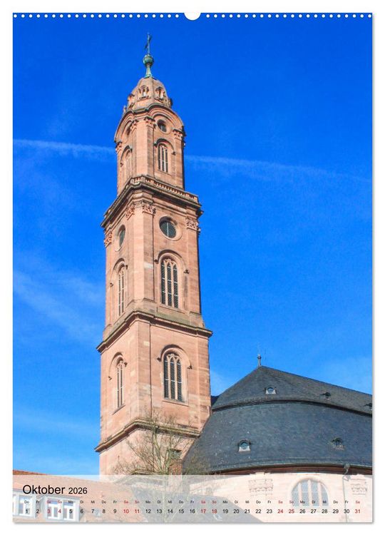 Produktbild: Altes Heidelberg (Wandkalender 2026 DIN A2 hoch), CALVENDO Monatskalender