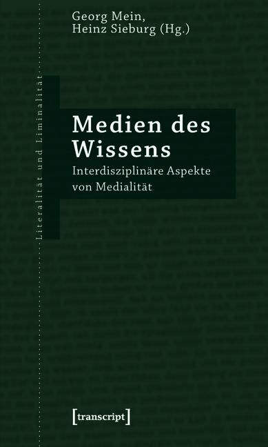 Produktbild: Medien des Wissens