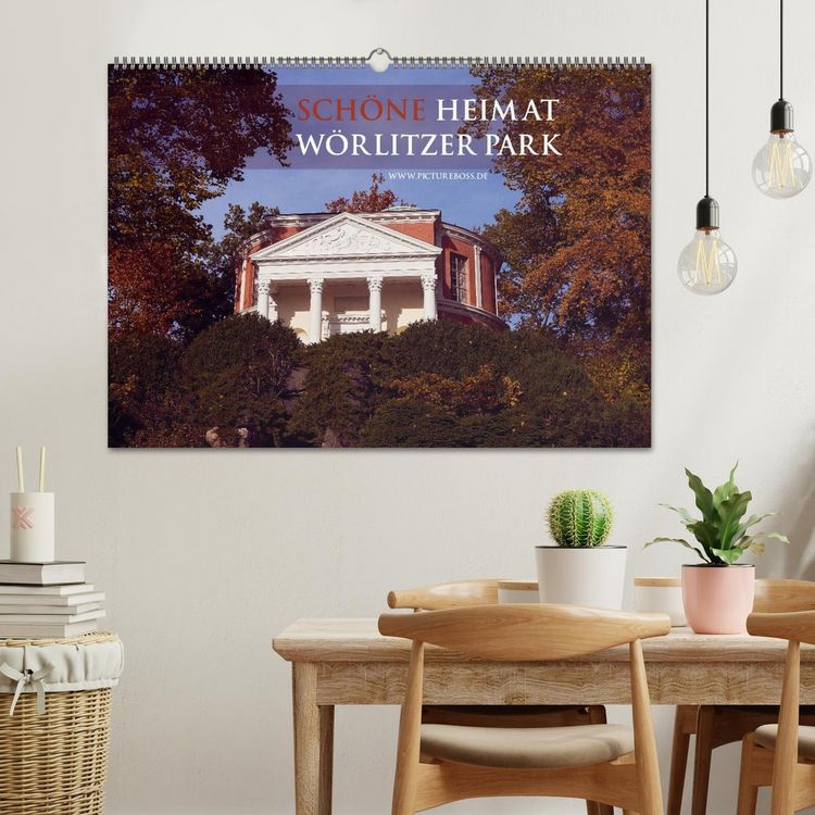 Produktbild: Sch&ouml;ne Heimat W&ouml;rlitzer Park (Wandkalender 2026 DIN A2 quer), CALVENDO Monatskalender