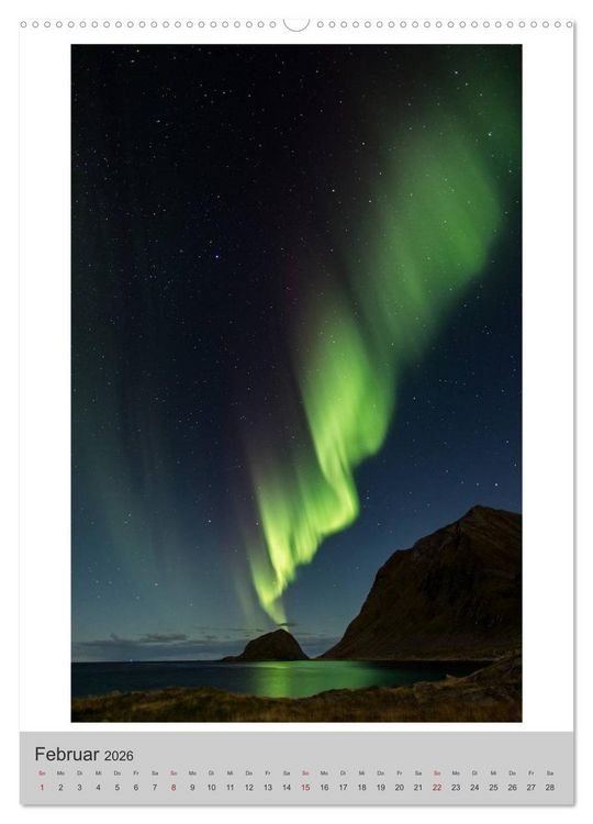 Produktbild: Bezauberndes Norwegen ~ Lofoten & Nordland ~ (Wandkalender 2026 DIN A2 hoch), CALVENDO Monatskalender