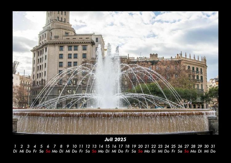 Produktbild: Barcelona 2025 Fotokalender DIN A3