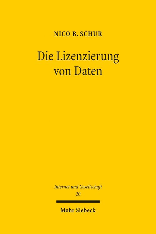 Produktbild: Die Lizenzierung von Daten