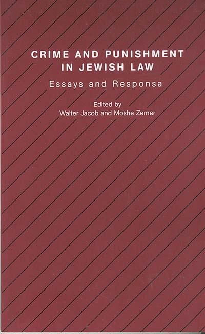 Produktbild: Crime and Punishment in Jewish Law