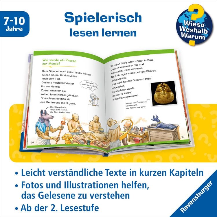 Produktbild: Wieso? Weshalb? Warum? Erstleser, Band 9 - Das alte &Auml;gypten