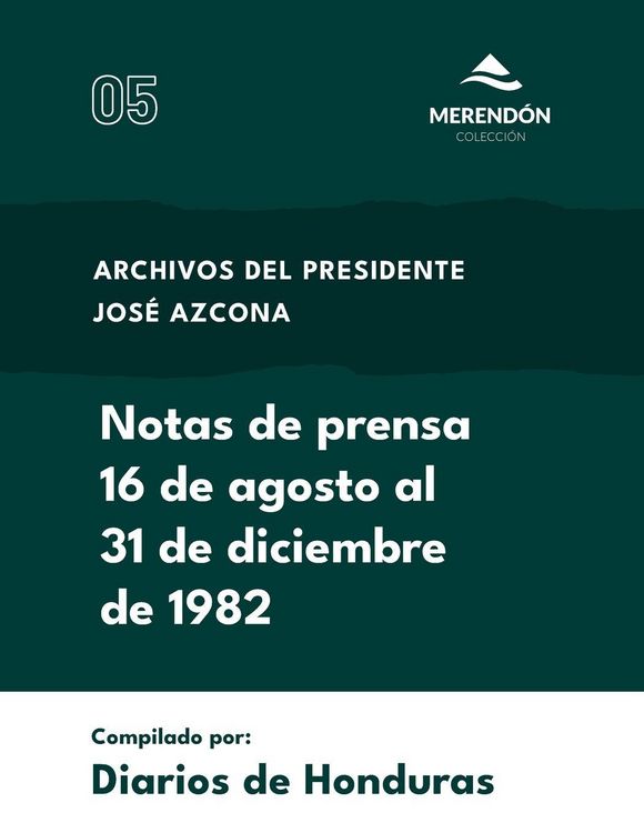 Produktbild: Notas de prensa 16 de agosto al 31 de diciembre de 1982