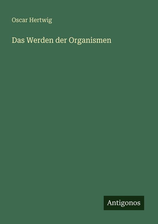 Produktbild: Das Werden der Organismen