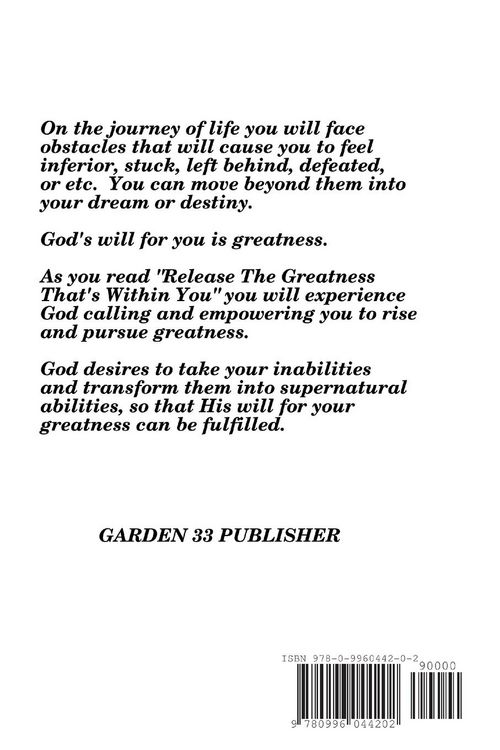 Produktbild: Release the Greatness That's Within You