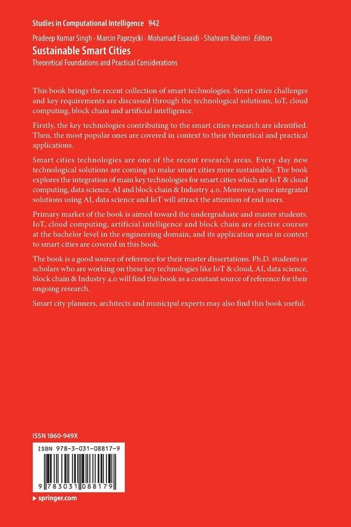 Produktbild: Sustainable Smart Cities