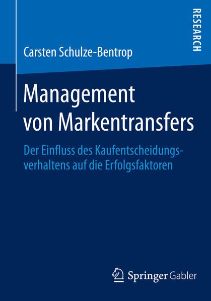 Produktbild: Management von Markentransfers