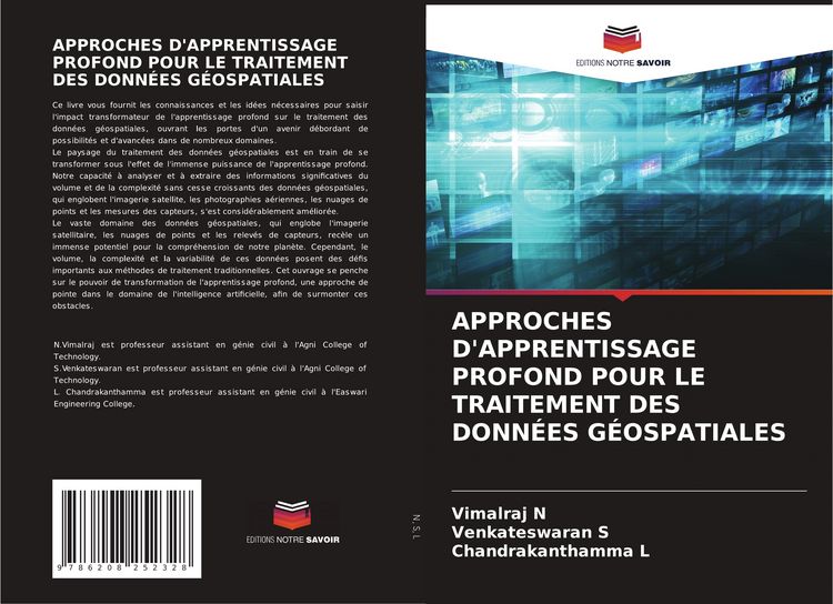 Produktbild: Approches D'apprentissage Profond Pour Le Traitement des Donn&eacute;es G&eacute;ospatiales