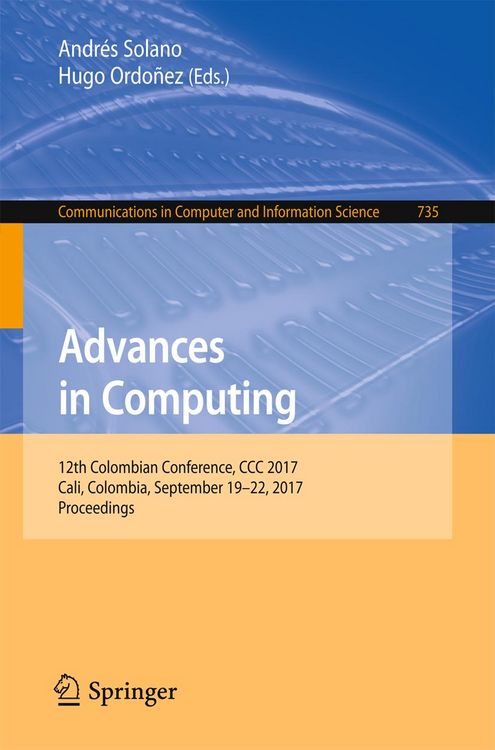 Produktbild: Advances in Computing