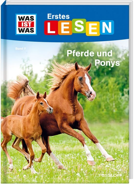 Produktbild: WAS IST WAS Erstes Lesen Band 7. Pferde und Ponys