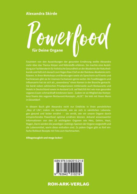 Produktbild: Powerfood f&uuml;r deine Organe