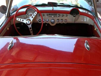 Produktbild: CALVENDO Puzzle Chevrolet Corvette 1958, Hackberry, Arizona, USA | 1000 Teile Lege-Gr&ouml;&szlig;e 64x48cm Foto-Puzzle f&uuml;r gl&uuml;ckliche Stunden