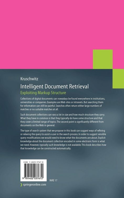 Produktbild: Intelligent Document Retrieval