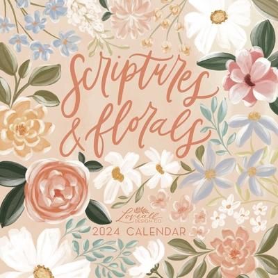 Produktbild: Loveall, A: Scriptures and Florals 2024 Wall Calendar