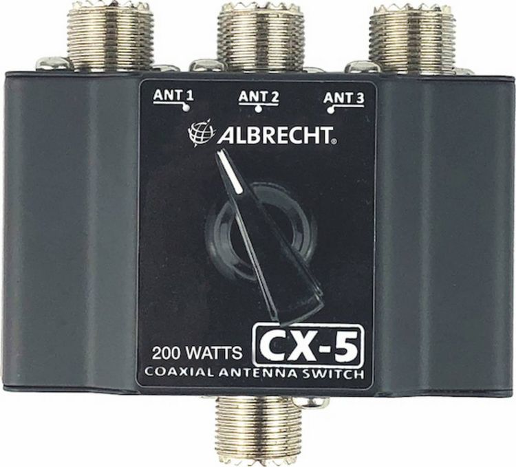 Produktbild: Albrecht Antennenumschalter CX-5 3-Wege Antennenschalter 7402