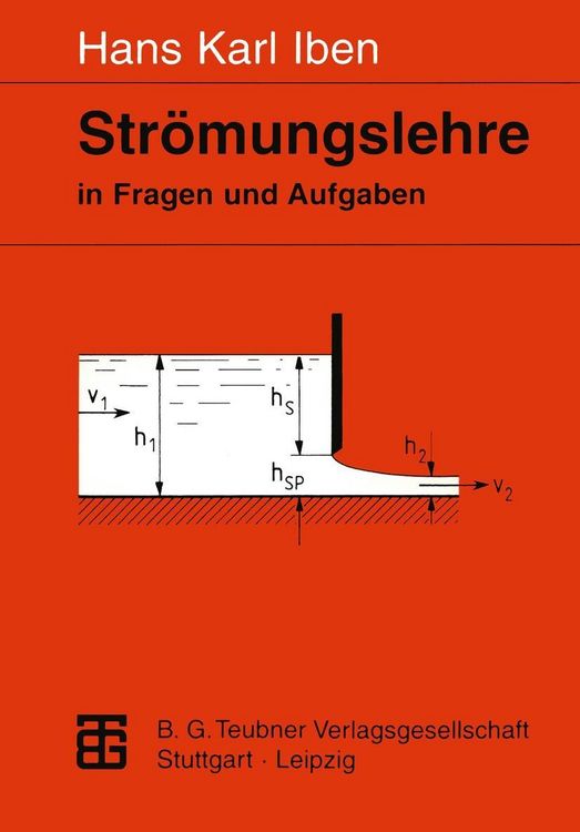 Produktbild: Str&ouml;mungslehre in Fragen und Aufgaben