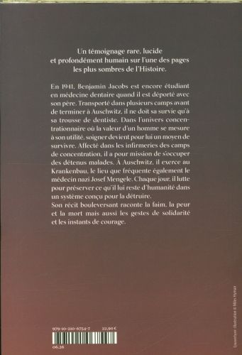 Produktbild: Le dentiste d'Auschwitz : 'pour survivre, j'ai servi la mort'