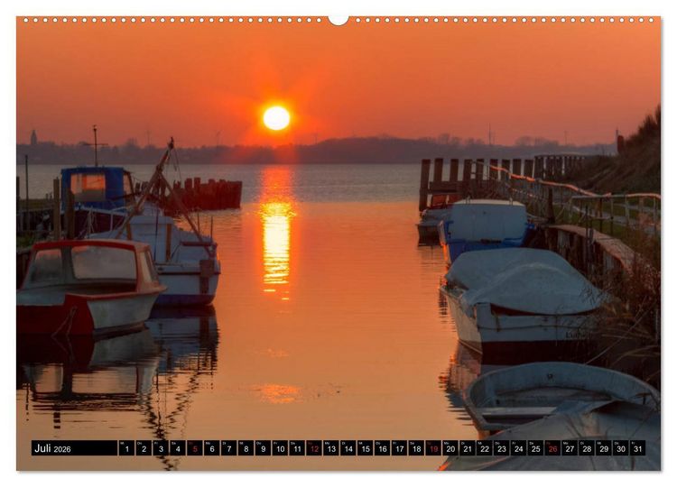 Produktbild: Vorpommern zwichen Tag und Nacht (Wandkalender 2026 DIN A2 quer), CALVENDO Monatskalender