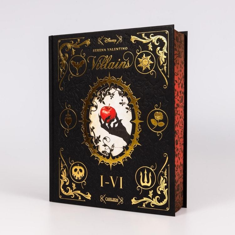 Produktbild: Disney Villains: Villains Band I-VI: Luxusausgabe mit Farbschnitt im d&uuml;steren Dark-Fantasy-Setting