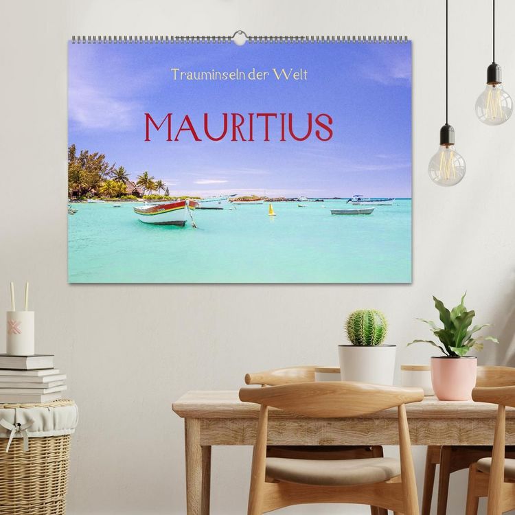 Produktbild: Trauminseln der Welt - Mauritius (Wandkalender 2027 DIN A2 quer), CALVENDO Monatskalender