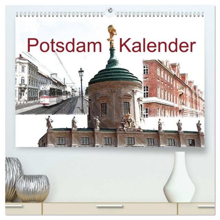 Produktbild: Potsdam Kalender (hochwertiger Premium Wandkalender 2026 DIN A2 quer), Kunstdruck in Hochglanz
