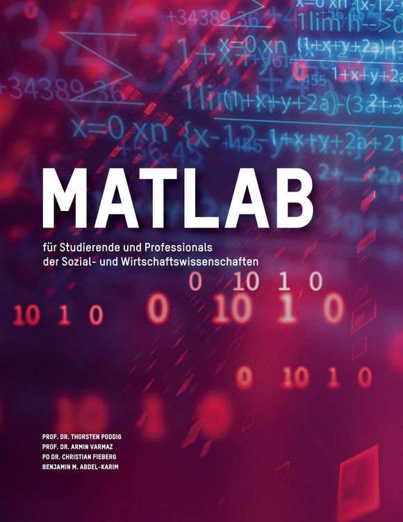 Produktbild: MATLAB f&uuml;r Studierende und Professionals der Sozial- und Wirtschaftswissenschaften