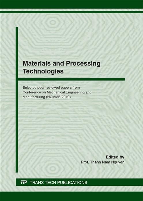 Produktbild: Materials and Processing Technologies
