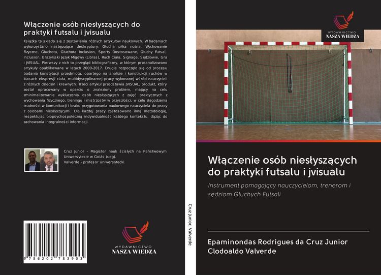 Produktbild: W&iquest;&iquest;czenie os&oacute;b nies&iquest;ysz&iquest;cych do praktyki futsalu i jvisualu