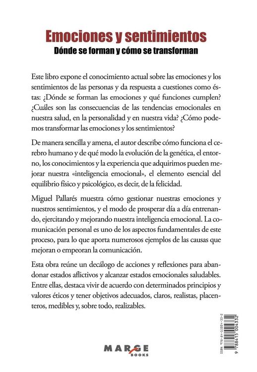 Produktbild: Emociones y sentimientos