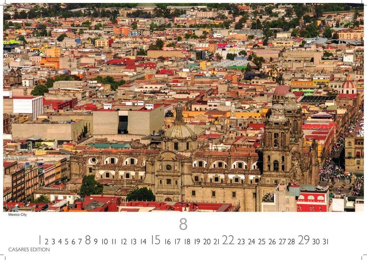 Produktbild: Mexico Kalender 2027 &ndash; Wandkalender | Fotokalender Nordamerika 35x50cm &ndash; Farbenpr&auml;chtige Motive von Land & Kultur, stimmungsvolle Wanddeko f&uuml;r Zuhause oder B&uuml;ro
