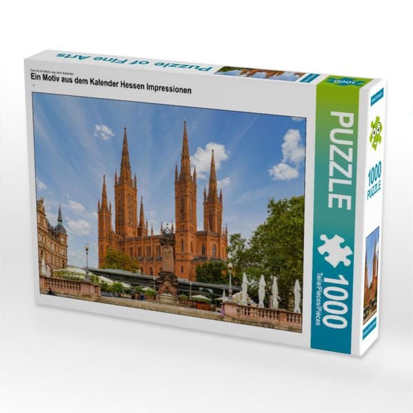 Produktbild: CALVENDO Puzzle Ein Motiv aus dem Kalender Hessen Impressionen | 1000 Teile Lege-Gr&ouml;&szlig;e 64x48cm Foto-Puzzle f&uuml;r gl&uuml;ckliche Stunden