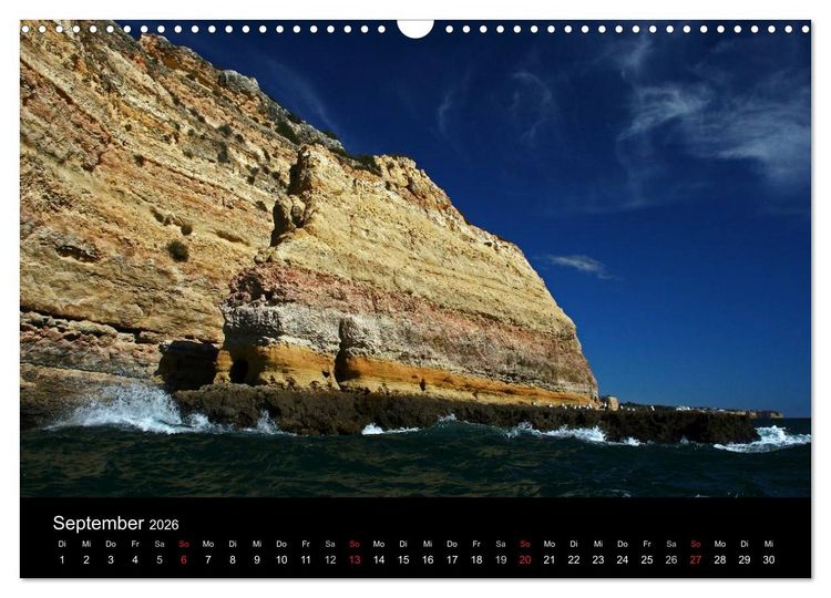 Produktbild: Zauber der Algarve (Wandkalender 2026 DIN A3 quer), CALVENDO Monatskalender