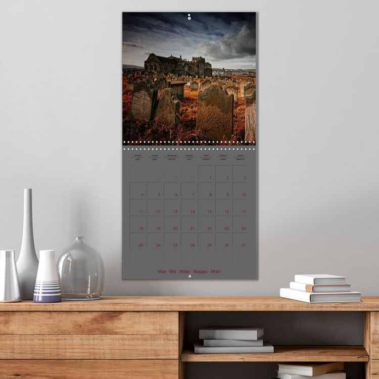 Produktbild: Gothic - Awaiting Darkness (Wall Calendar 2026 12 &times; 12 Inch) CALVENDO 12 Month Wall Calendar