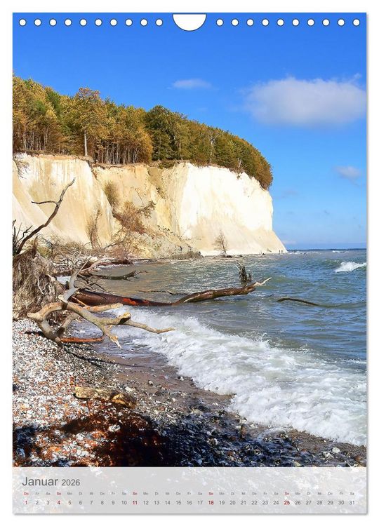 Produktbild: Im Nationalpark Jasmund - Naturwunder auf der Ostseeinsel R&uuml;gen (Wandkalender 2026 DIN A4 hoch), CALVENDO Monatskalender