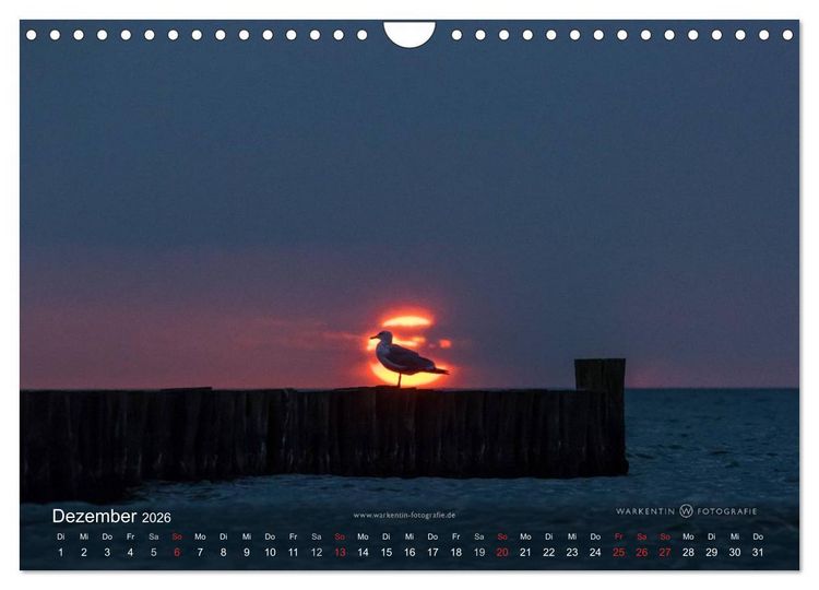 Produktbild: Prerows Wilder Westen (Wandkalender 2026 DIN A4 quer), CALVENDO Monatskalender