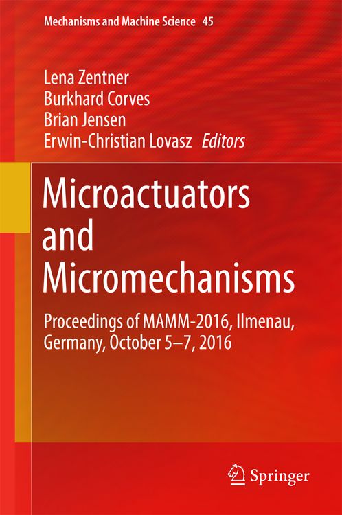 Produktbild: Microactuators and Micromechanisms