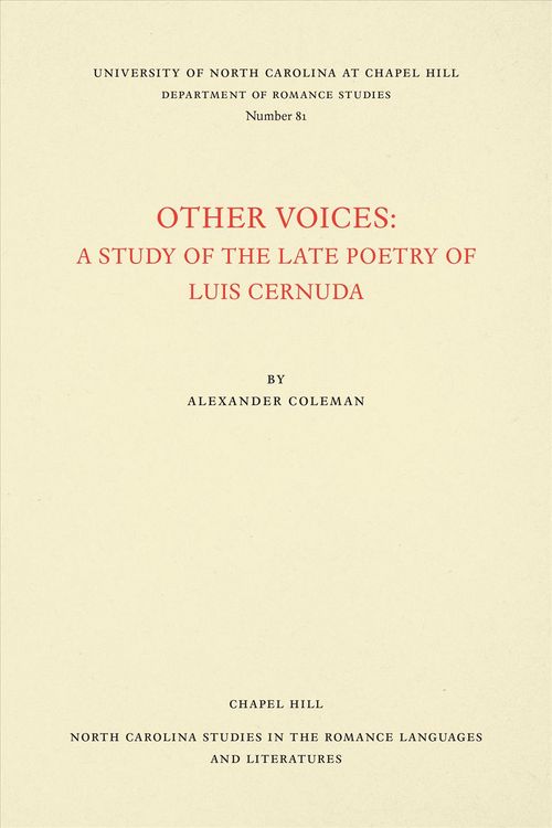 Produktbild: Other Voices