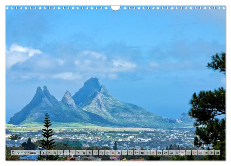 Produktbild: Mauritius - Pearl of the Indian Ocean (Wall Calendar 2026 DIN A3 landscape), CALVENDO 12 Month Wall Calendar