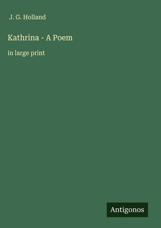 Produktbild: Kathrina - A Poem