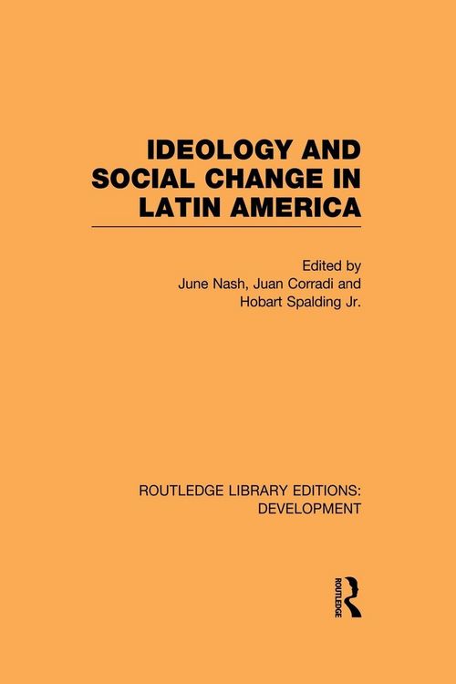 Produktbild: Ideology and Social Change in Latin America