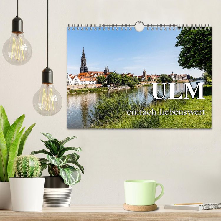 Produktbild: Ulm einfach liebenswert (Wandkalender 2026 DIN A4 quer), CALVENDO Monatskalender