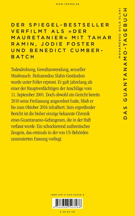 Produktbild: Das Guantanamo-Tagebuch unzensiert