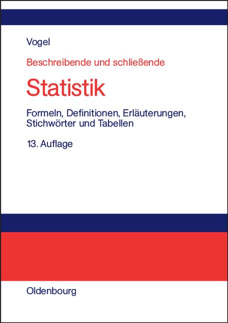 Produktbild: Beschreibende und schlie&szlig;ende Statistik