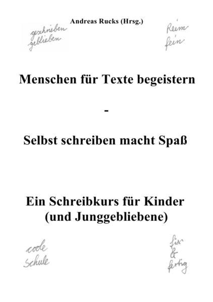 Produktbild: Menschen f&uuml;r Texte begeistern